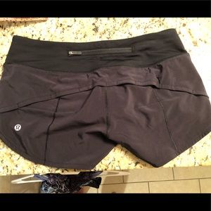NWT lululemon speed up short